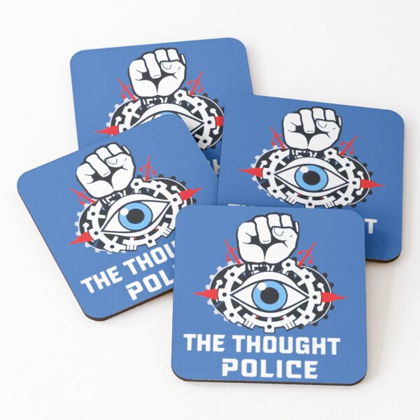 Item preview, Thought Police 3 designed and sold by Dose of Dysfunction.