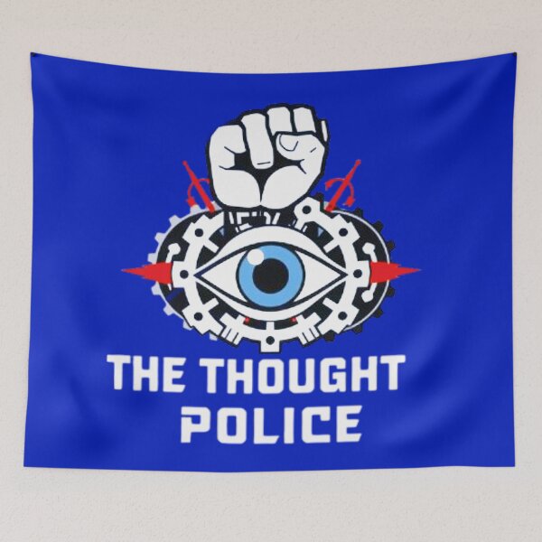 Item preview, Thought Police 3 designed and sold by Dose of Dysfunction.