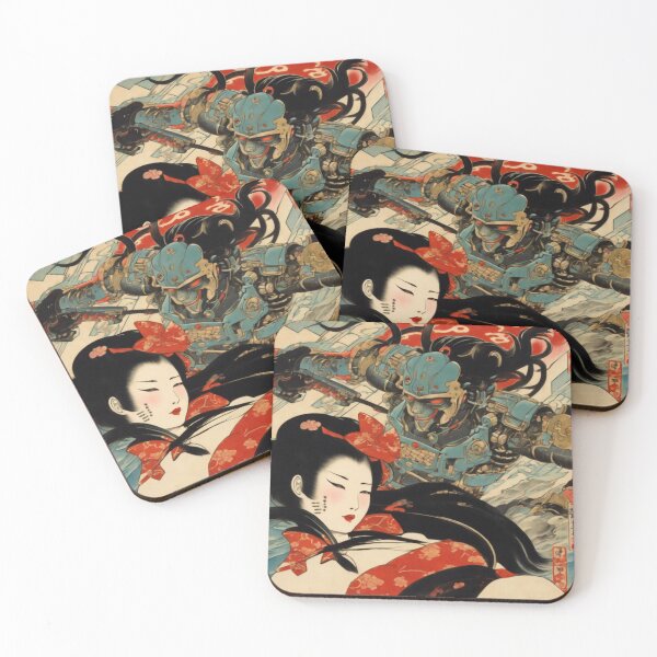 Item preview, Robot Shunga Imitation Japanese Erotica #2 designed and sold by NickWhittleArt.