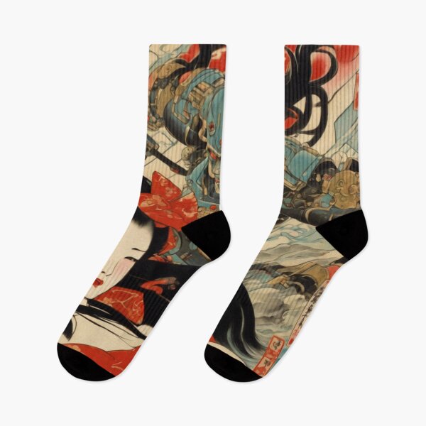 Item preview, Robot Shunga Imitation Japanese Erotica #2 designed and sold by NickWhittleArt.