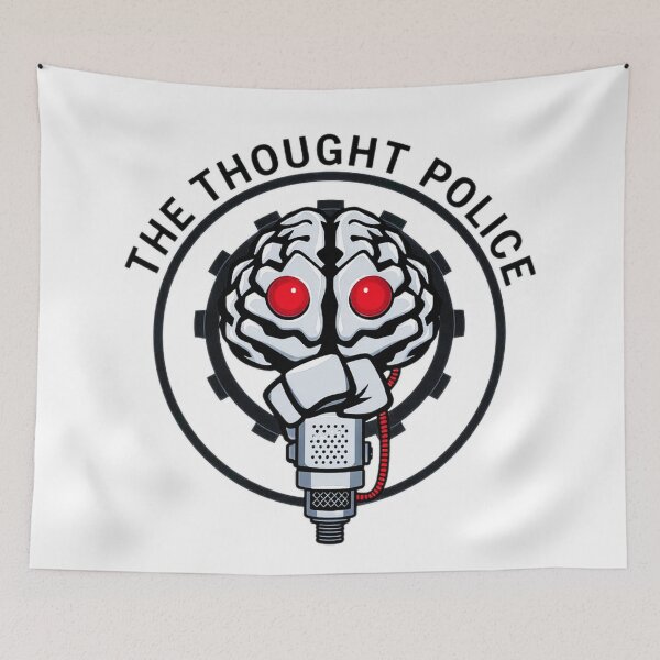 Item preview, Thought Police 4 designed and sold by Dose of Dysfunction.