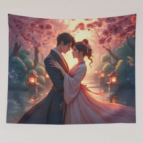 Item preview, A Blossoming Romance designed and sold by PictureNZ.