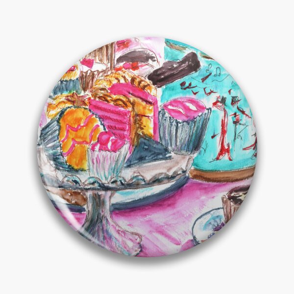 Item preview, Pretty in Pink Cakes Still Life designed and sold by LymphomaLass.