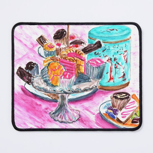 Item preview, Pretty in Pink Cakes Still Life designed and sold by LymphomaLass.