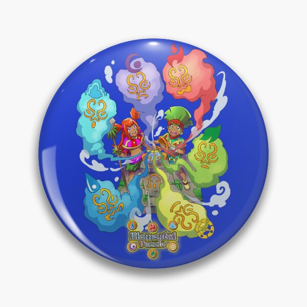 Item preview, The 6 Elemental Spirits free! designed and sold by ElementalPuzzle.