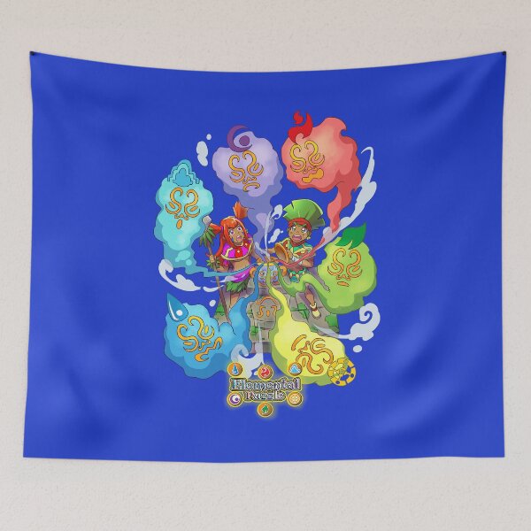 Item preview, The 6 Elemental Spirits free! designed and sold by ElementalPuzzle.