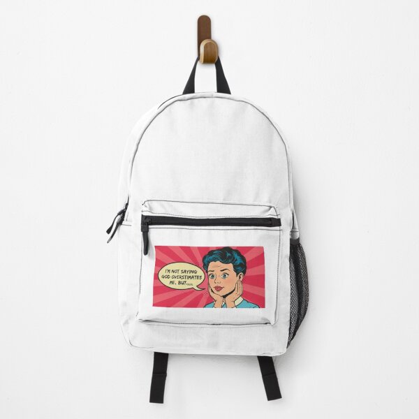 Item preview, "I’m not saying God overestimates me, but..." designed and sold by FitEnvy.