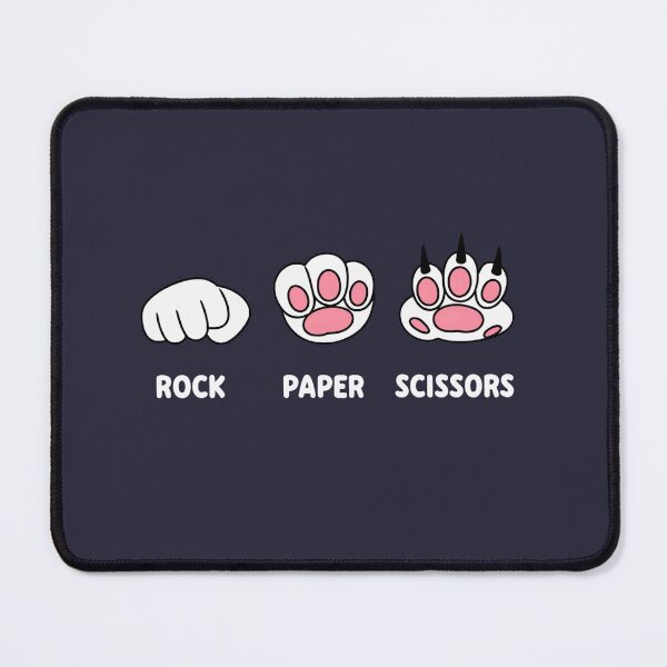 Item preview, rock paper scissors cat paw designed and sold by jkrphoto.