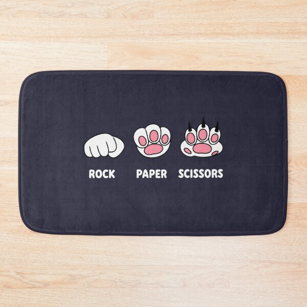 Item preview, rock paper scissors cat paw designed and sold by jkrphoto.
