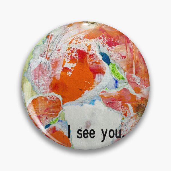 Item preview, I See You Empathy and Compassion Greeting Card Art designed and sold by KATHLEEN TENNANT ART.