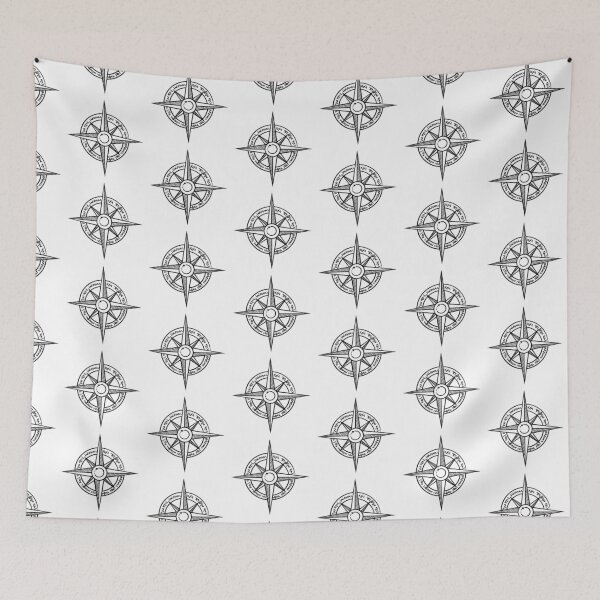 Item preview, I seek and I yearn: Sappho compass black designed and sold by TheDoodlemancer.