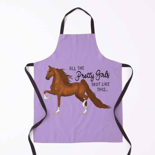 Item preview, Pretty Girls Trot Like This...Chestnut Saddlebred designed and sold by DappledMoon.