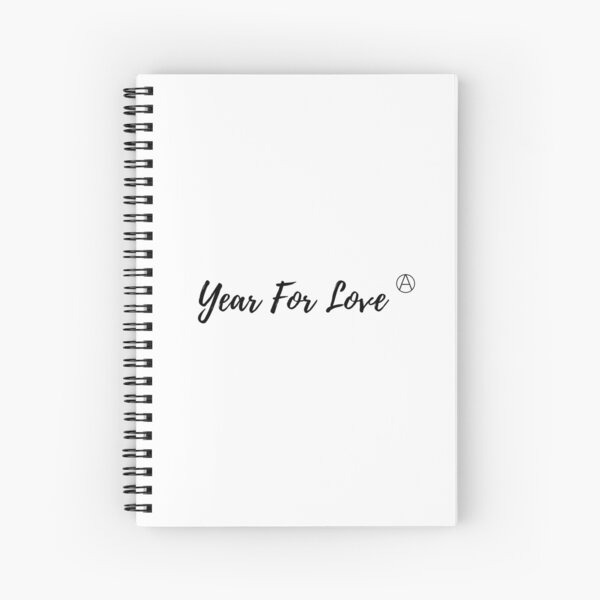 Year For Love Spiral Notebook