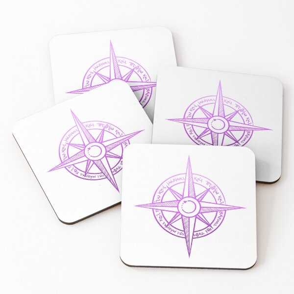 Item preview, I seek and I yearn: Sappho compass violet designed and sold by TheDoodlemancer.