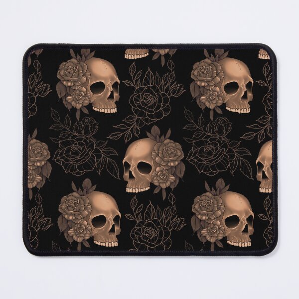 Item preview, Skulls and roses steampunk designed and sold by BlueMothShop.