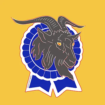 Artwork thumbnail, Blue Ribbon Goat by High Time for Pie