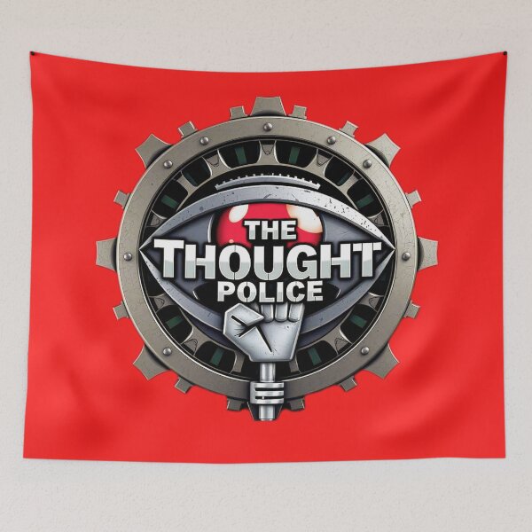 Item preview, Thought Police 6 designed and sold by Dose of Dysfunction.
