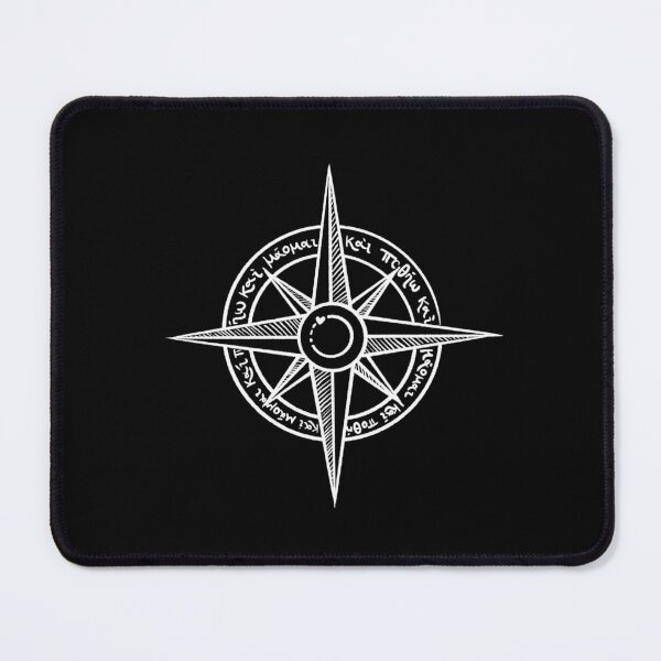 Item preview, I seek and I yearn: Sappho compass white designed and sold by TheDoodlemancer.
