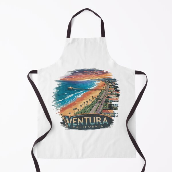 Item preview, Ventura, California - Retro Coastal Vibes designed and sold by CircinusStore.