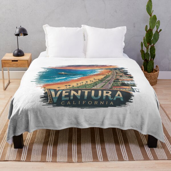 Item preview, Ventura, California - Retro Coastal Vibes designed and sold by CircinusStore.