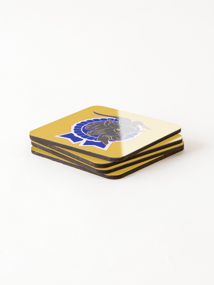 Thumbnail 4 of 5, Coasters (Set of 4), Blue Ribbon Goat designed and sold by HighTimeForPie.