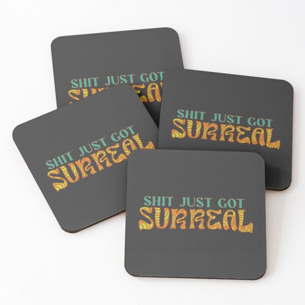 Item preview, Shit just got surreal | Funky psychedelic & absurd 03 designed and sold by MamSelle.