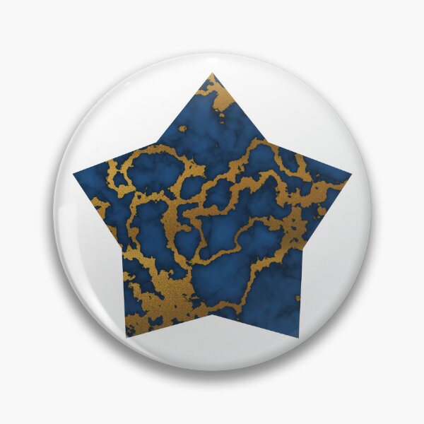 Item preview, Dark Royal Blue and Gold Marble Texture Design designed and sold by amgraphics.