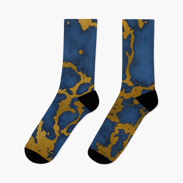 Item preview, Dark Royal Blue and Gold Marble Texture Design designed and sold by amgraphics.