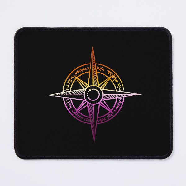 Item preview, I seek and I yearn: Sappho compass sunset designed and sold by TheDoodlemancer.
