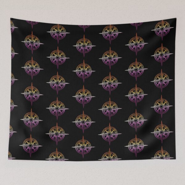 Item preview, I seek and I yearn: Sappho compass sunset designed and sold by TheDoodlemancer.