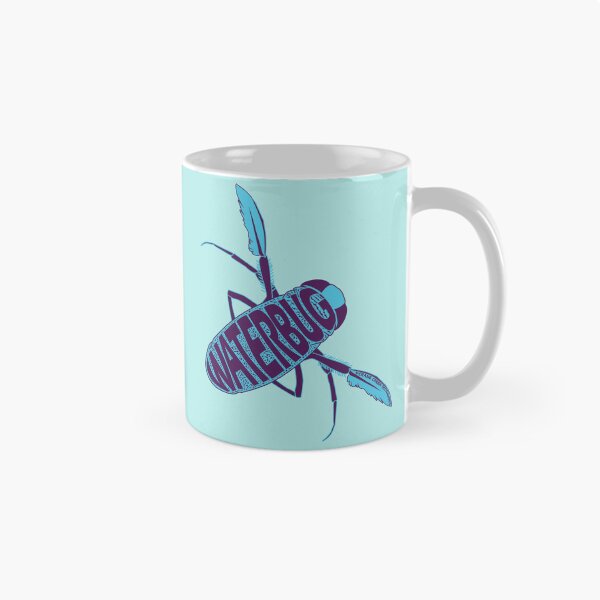 Item preview, Waterbug, Aqua and Purple designed and sold by CraneCreek.