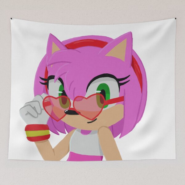 Item preview, Jinetes sónicos Amy Rose designed and sold by TheFandomFairy.