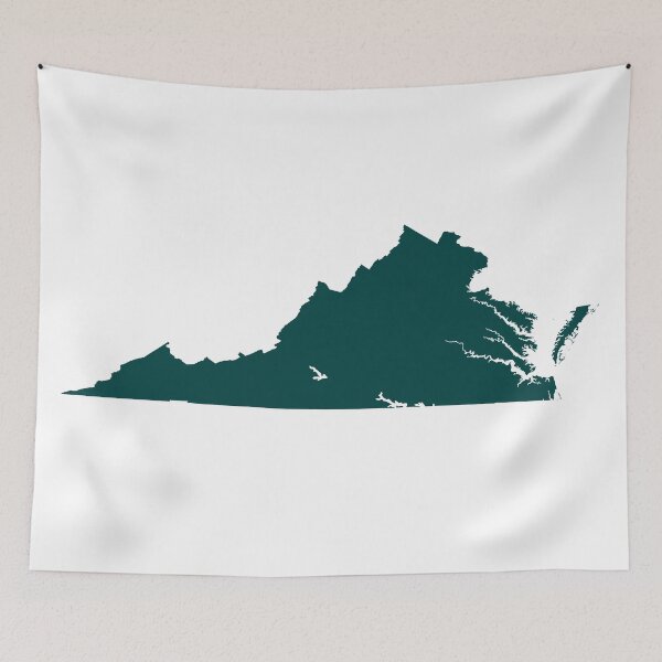 Item preview, Teal Virginia designed and sold by PhilbonianDezin.