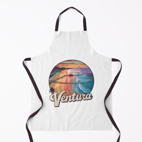 Item preview, Ventura, California - Sunset Bliss - Pier and Palm Trees designed and sold by CircinusStore.
