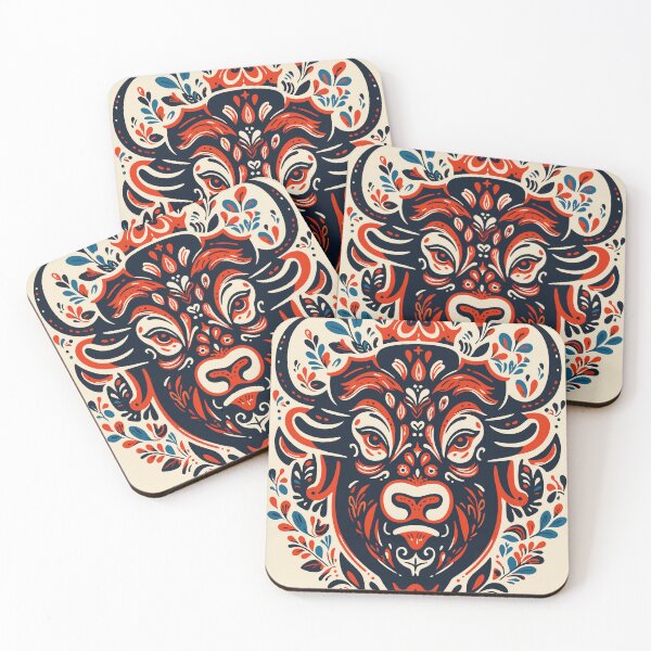 Item preview, Buffalo, Folk designed and sold by BestRebel.