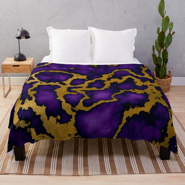 Item preview, Dark Purple and Gold Marble Texture Design designed and sold by amgraphics.