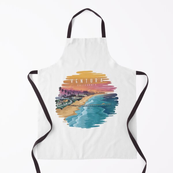 Item preview, Ventura, California - Coastal Sunset Bliss - Pier and Palm Trees designed and sold by CircinusStore.