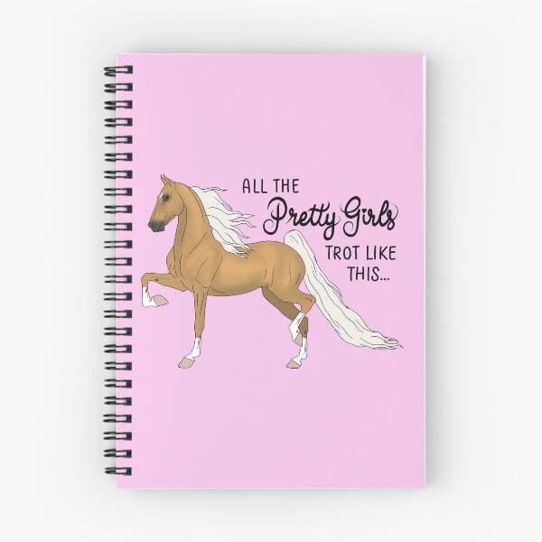Item preview, Pretty Girls Trot Like This... Palomino Saddlebred designed and sold by DappledMoon.