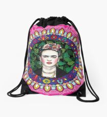 Frida Kahlo Drawstring Bag