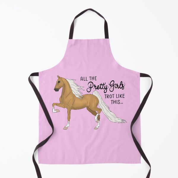 Item preview, Pretty Girls Trot Like This... Palomino Saddlebred designed and sold by DappledMoon.