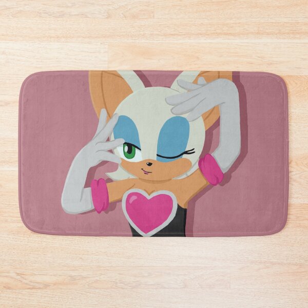 Item preview, Rouge The Bat (With Background) designed and sold by TheFandomFairy.