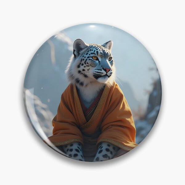 Item preview, Zen Snow Leopard- Nepal Himalayas designed and sold by ACuriousshoppe.