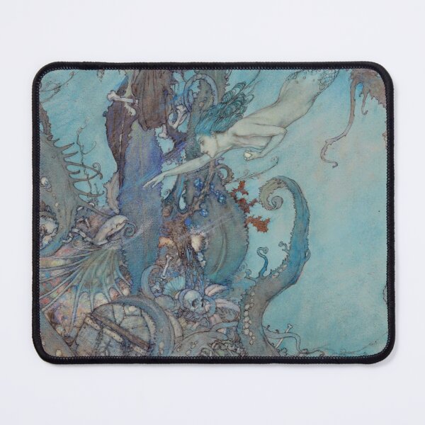 Item preview, The Little Mermaid - Edmund Dulac designed and sold by forgottenbeauty.