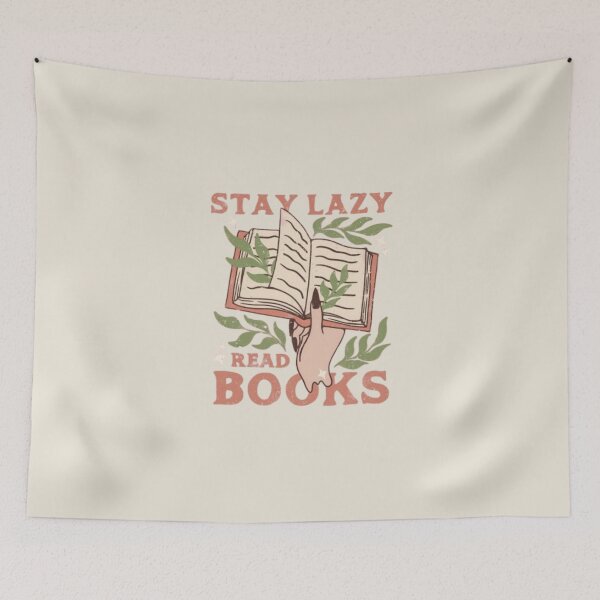 Item preview, Stay lazy reading books designed and sold by mayralejandrat.