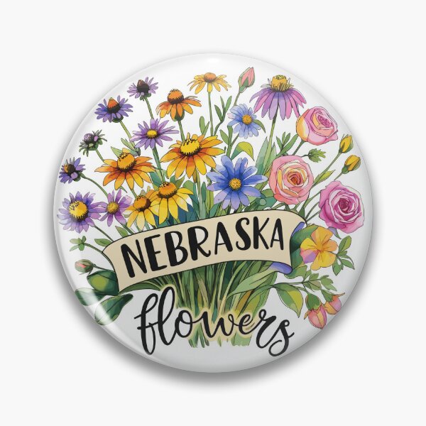 Artikelvorschau, Nebraska Flowers - Nebraska Wild Flowers Bloom entworfen und verkauft von JessArty.