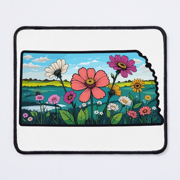 Item preview, Nebraska Flowers - Nebraska Wild Flowers Paint designed and sold by JessArty ⭐⭐⭐⭐⭐.