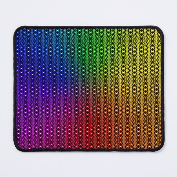 Item preview, Rainbow Flower of Life | SG003-Spectrum 2x_FULL ⚫️ Black designed and sold by Re.SOURCE.