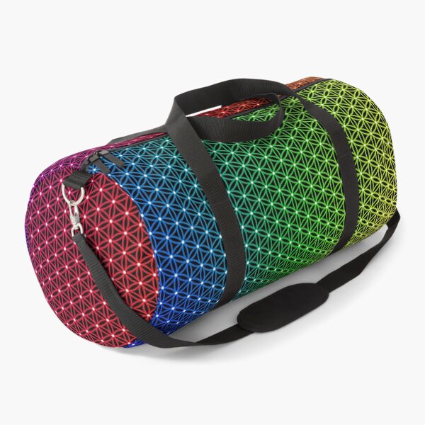 Item preview, Rainbow Flower of Life | SG003-Spectrum 2x_FULL ⚫️ Black designed and sold by Re.SOURCE.