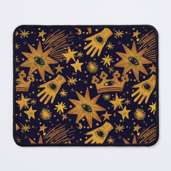 Item preview, Celestial Mystique – Astrology-Inspired Golden Pattern Witchy Aesthetic - Illustration Jemma Jamie Skidmore designed and sold by Jemma Jamie Skidmore.