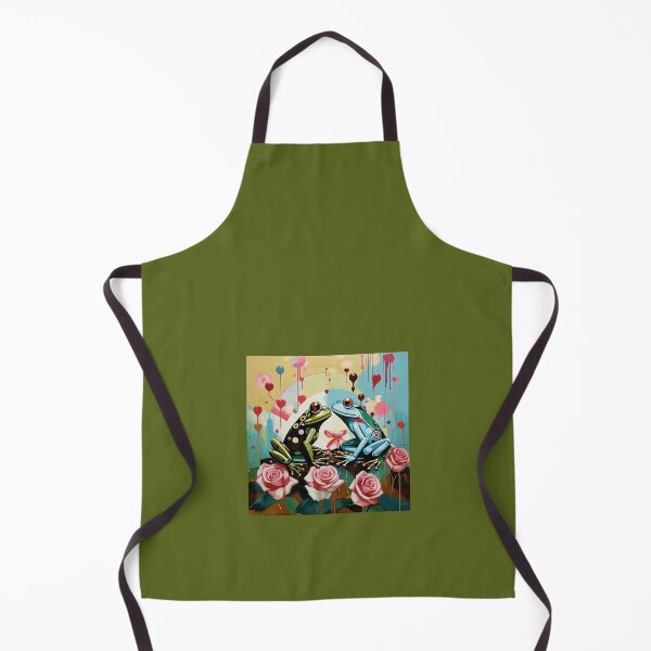 Item preview, Frogs in love among roses. designed and sold by Natalia-Vlad.